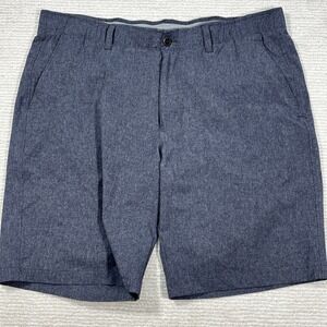 Under Armour Match Play‎ Shorts Mens Size 40 Gray Performance Stretch Golf Chino